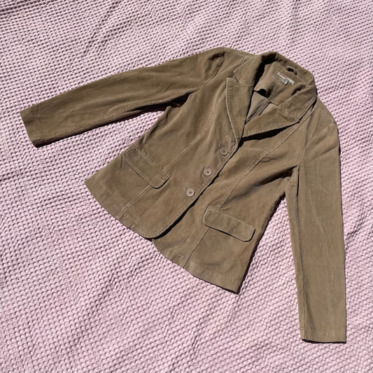 00s Needle Cord Blazer | Size 14