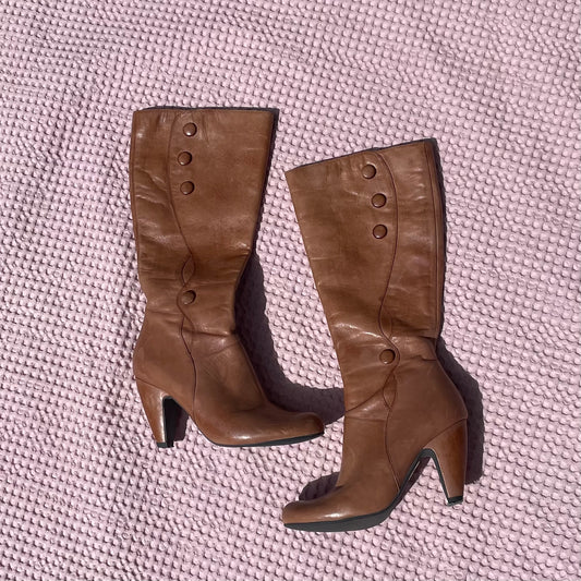 Genuine Leather Boots | size 9