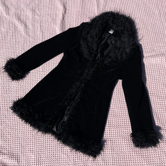 00s Fur Penny Lane Jacket | Size 10